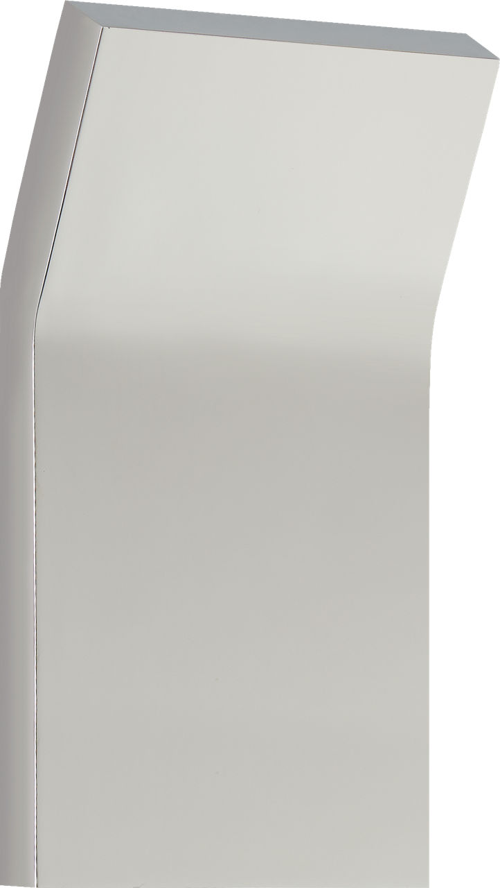 Bend Medium Square Light in Polished Nickel