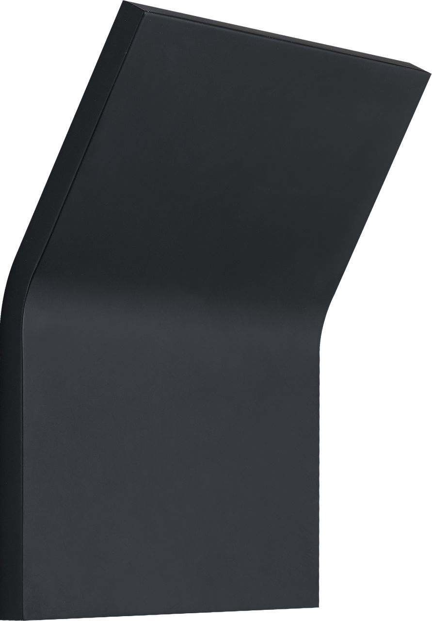 Bend Large Square Light in Matte Black