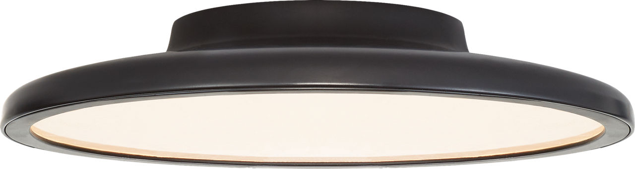 Dot 13" Flush Mount in Matte Black