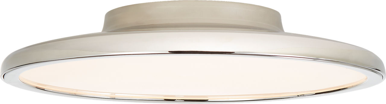 Dot 13" Flush Mount in Polished Nickel