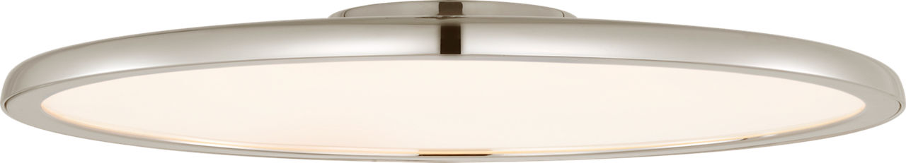 Dot 22" Flush Mount in Polished Nickel