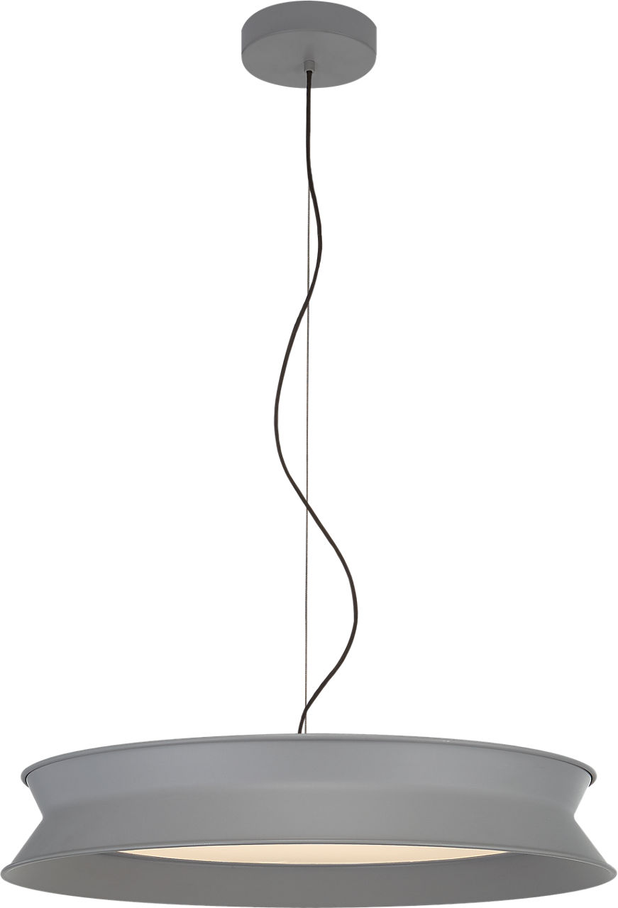 60/40 Dot 22" Pendant in Stone Gray