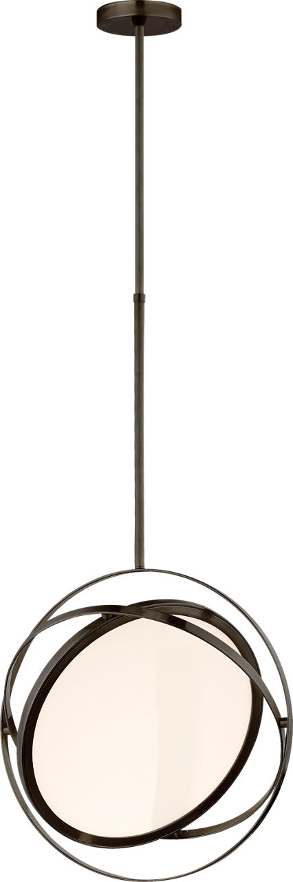 Orbit 16" Swiveling Pendant in Bronze