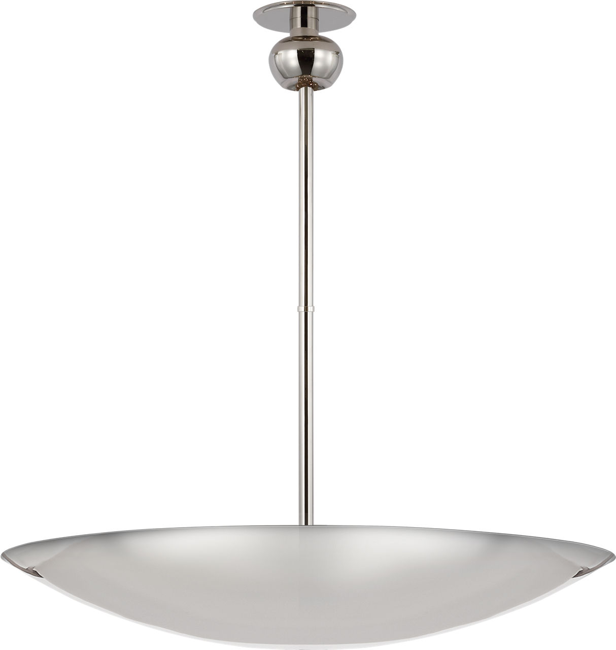 Comtesse XL Uplight Chandelier in Polished Nickel