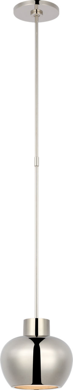 Comtesse Small Pendant in Polished Nickel