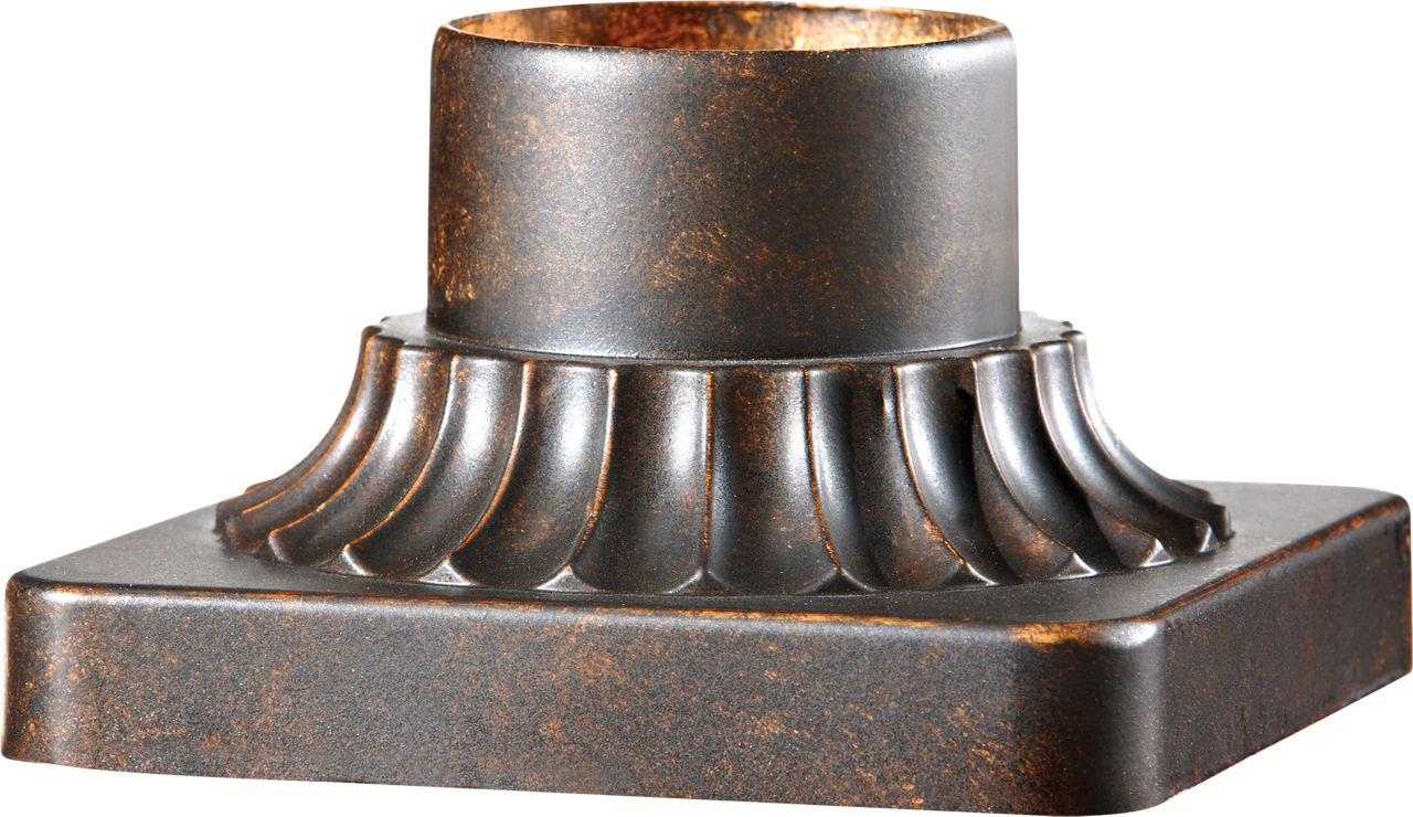 Outdoor Pier Mount in Walnut