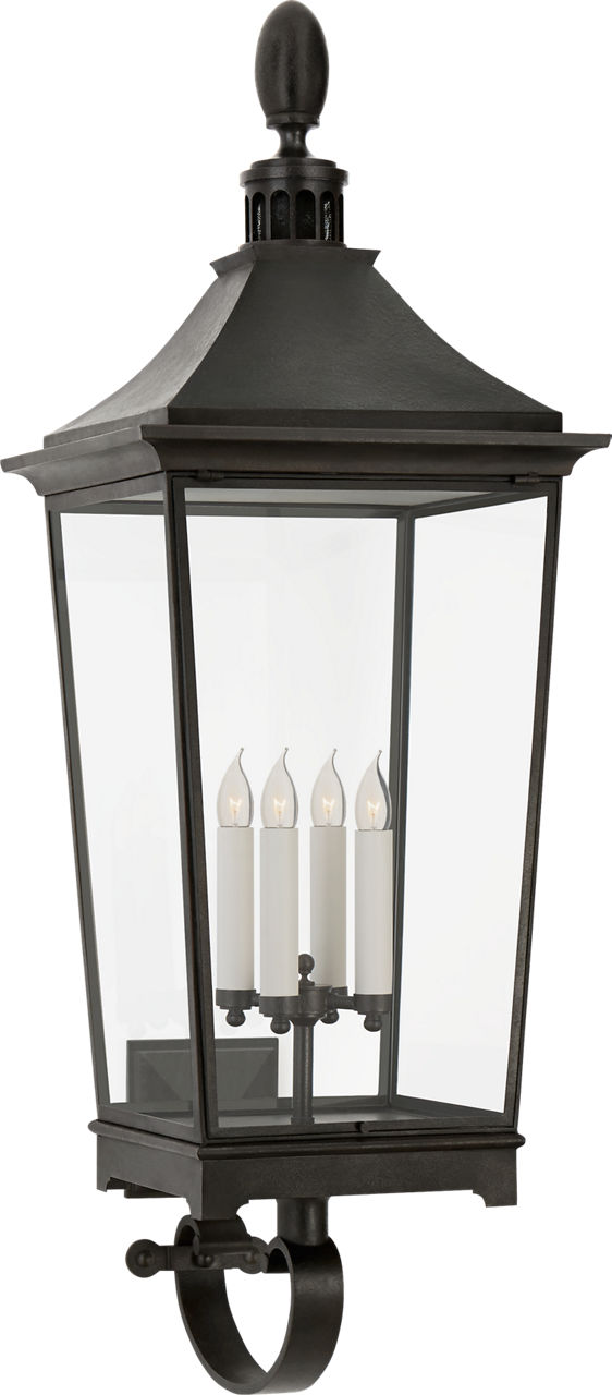 Rosedale Classic Large Tall Bracketed Wall Lantern - RC2041