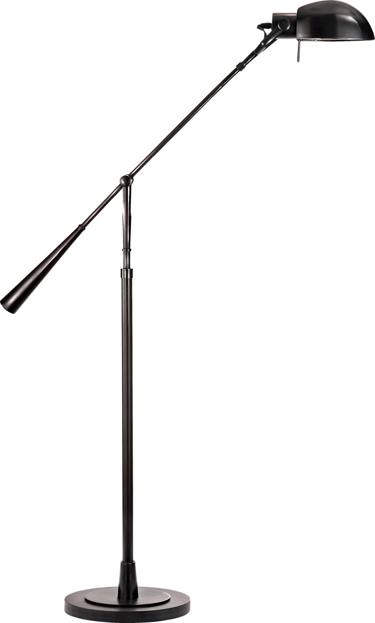 Equilibrium Floor Lamp in Black Nickel