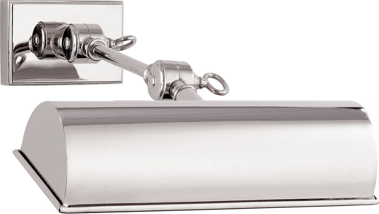 Anette 9" Picture Light in Polished Nickel