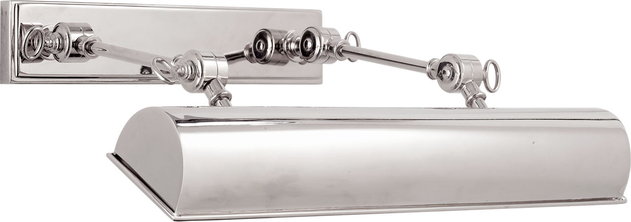 Anette 16" Picture Light in Polished Nickel