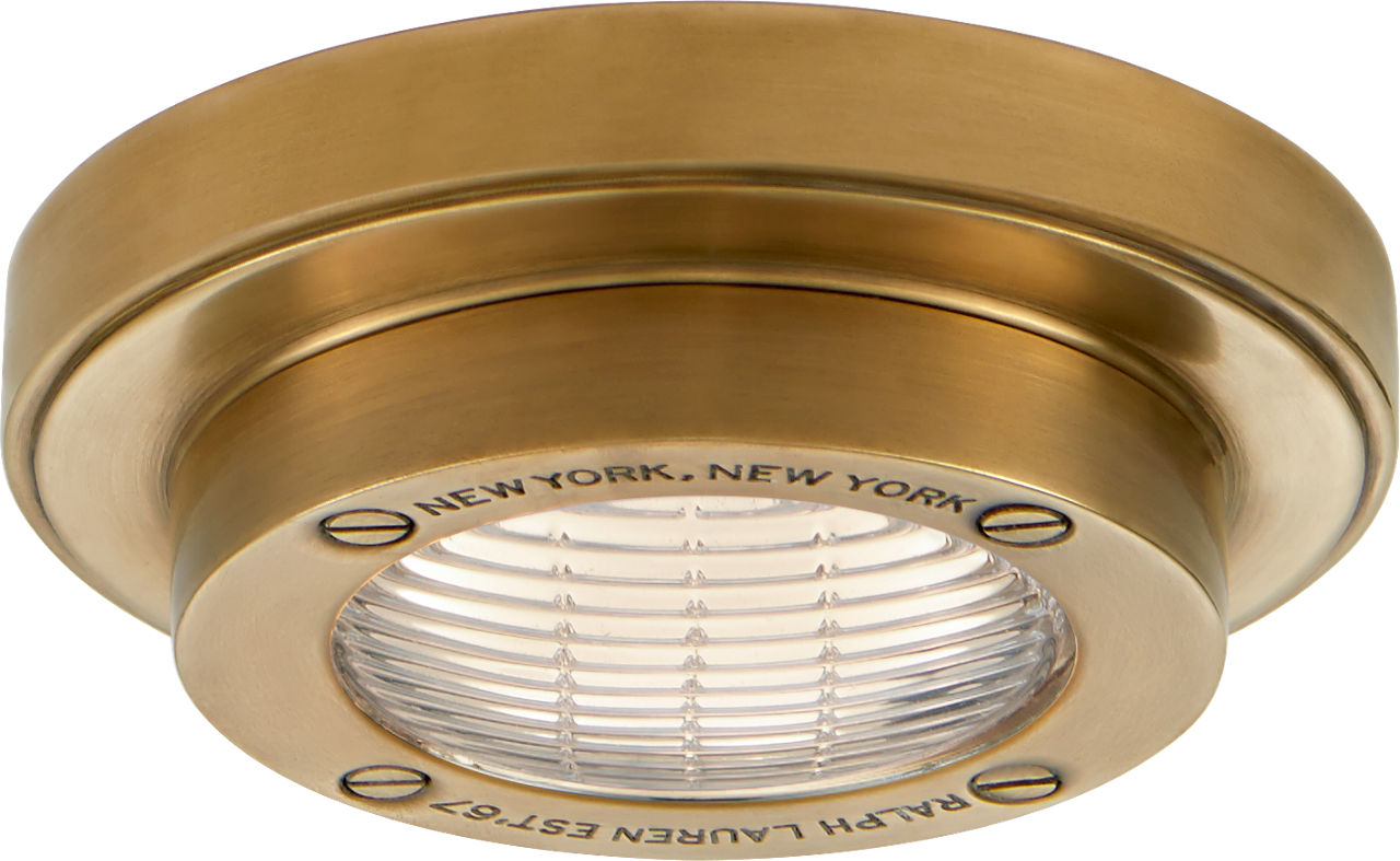 Grant 6.25" Solitaire Flush Mount