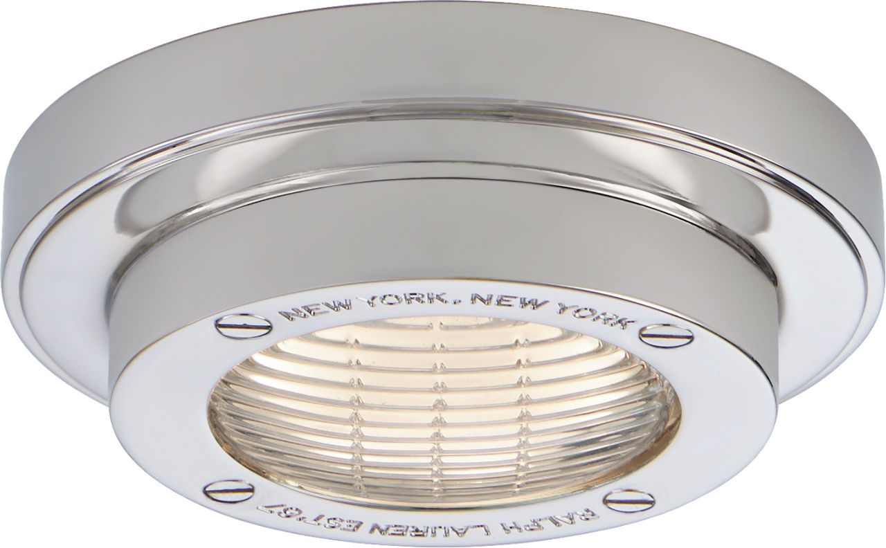 Grant 4.5" Solitaire Flush Mount