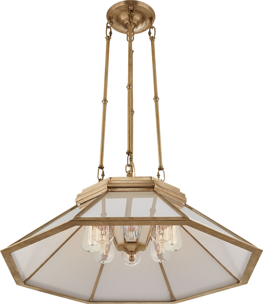 Rivington Large Ten-Paneled Chandelier
