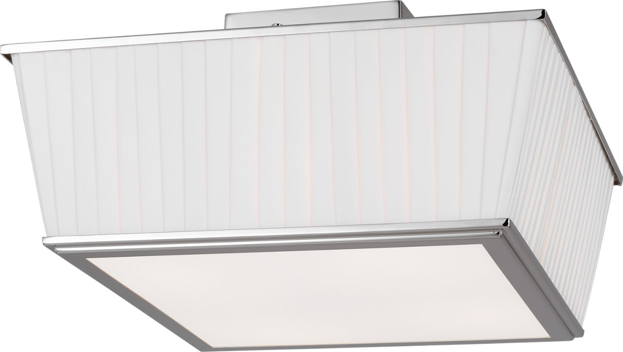 Esther Flush Mount Polished Nickel