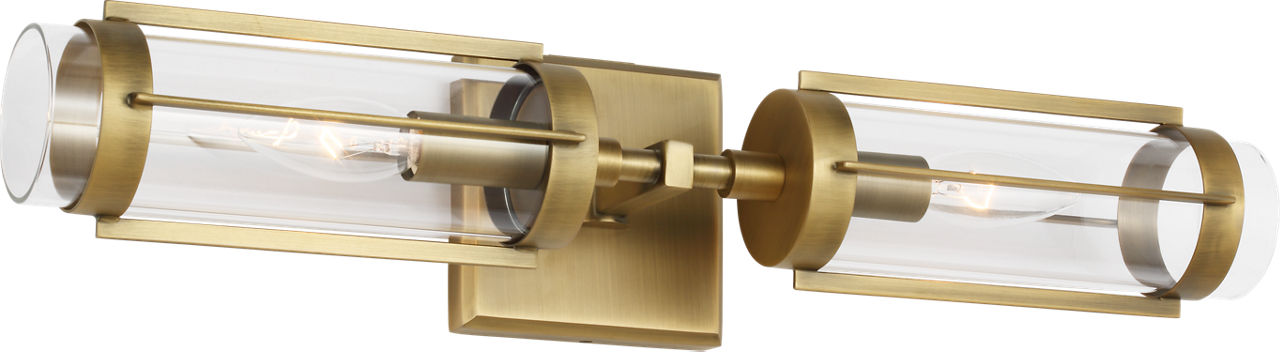 Flynn Linear Sconce Time Worn Brass