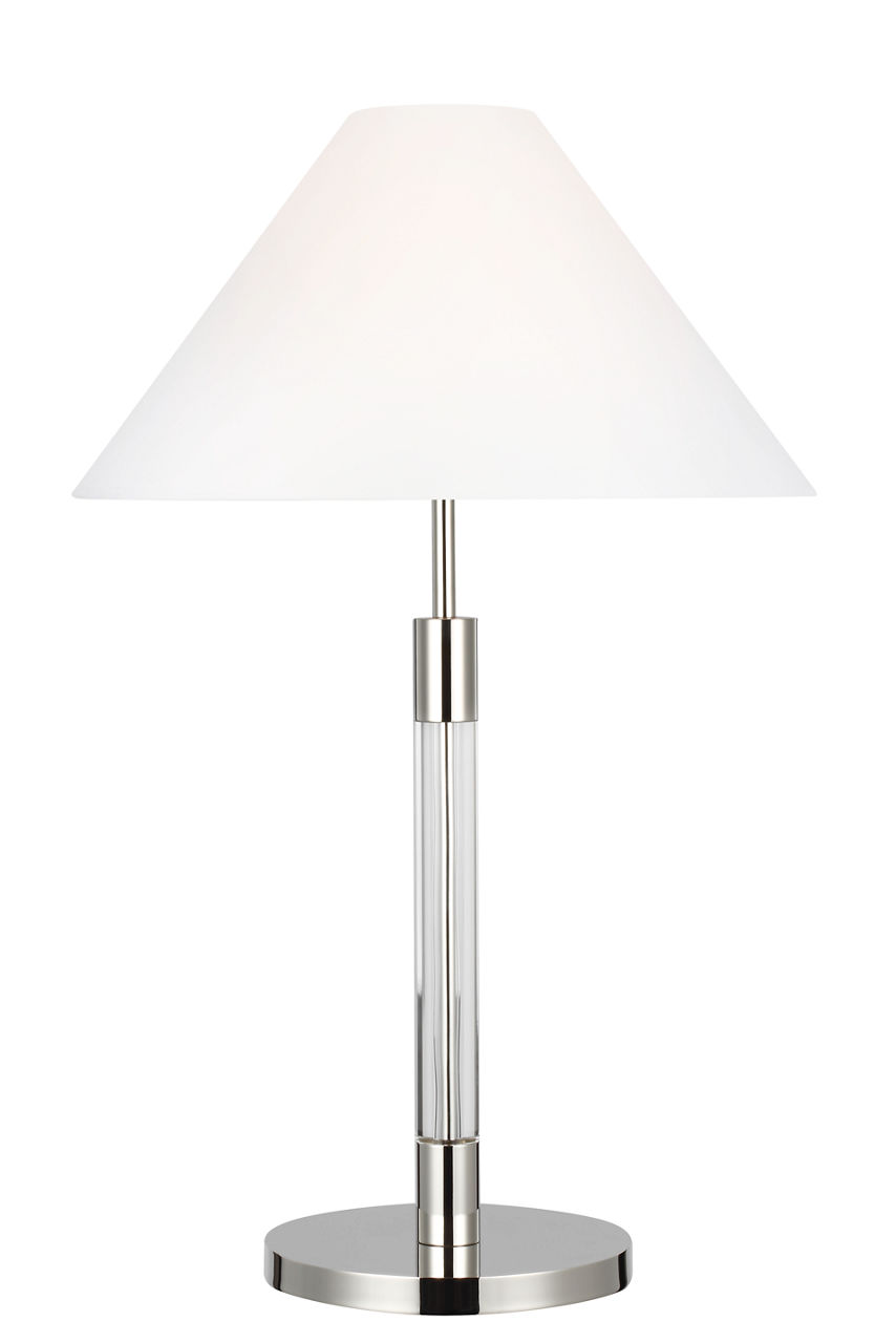 Robert Buffet Lamp Polished Nickel Bulbs Inc