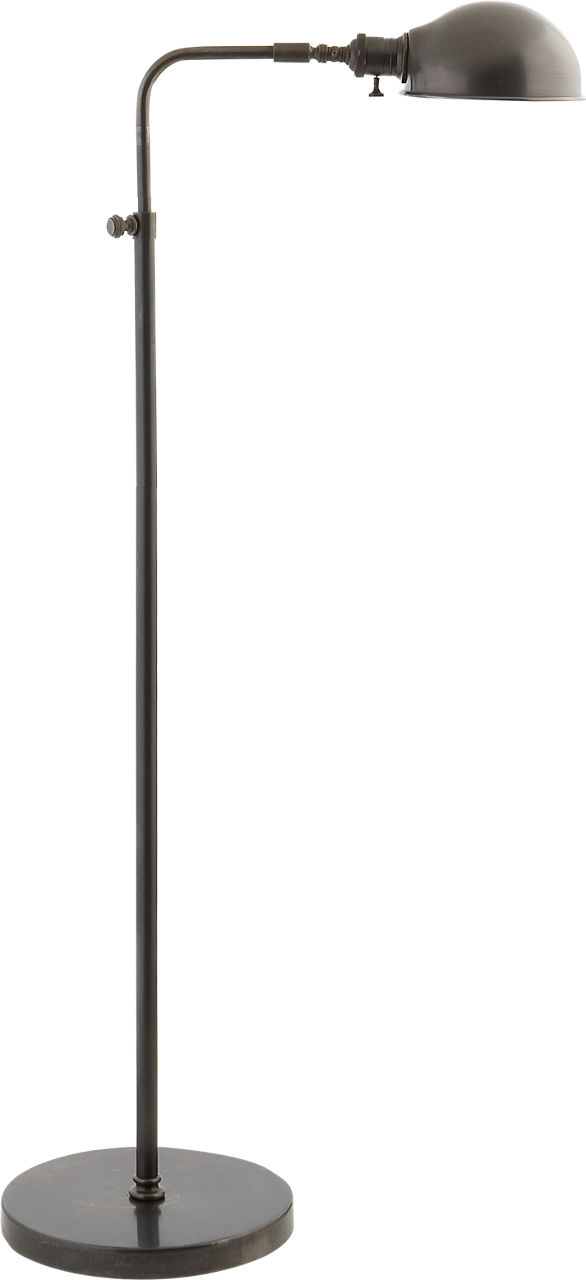 Old Pharmacy Floor Lamp in Bronze