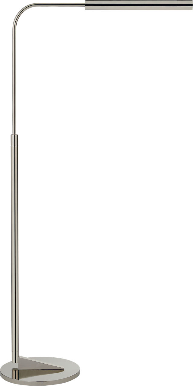 Austin Adjustable Floor Lamp in Polished Nickel