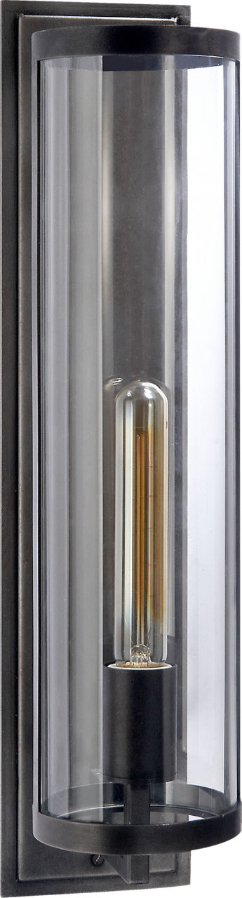 Belden Round Sconce in Aged Iron