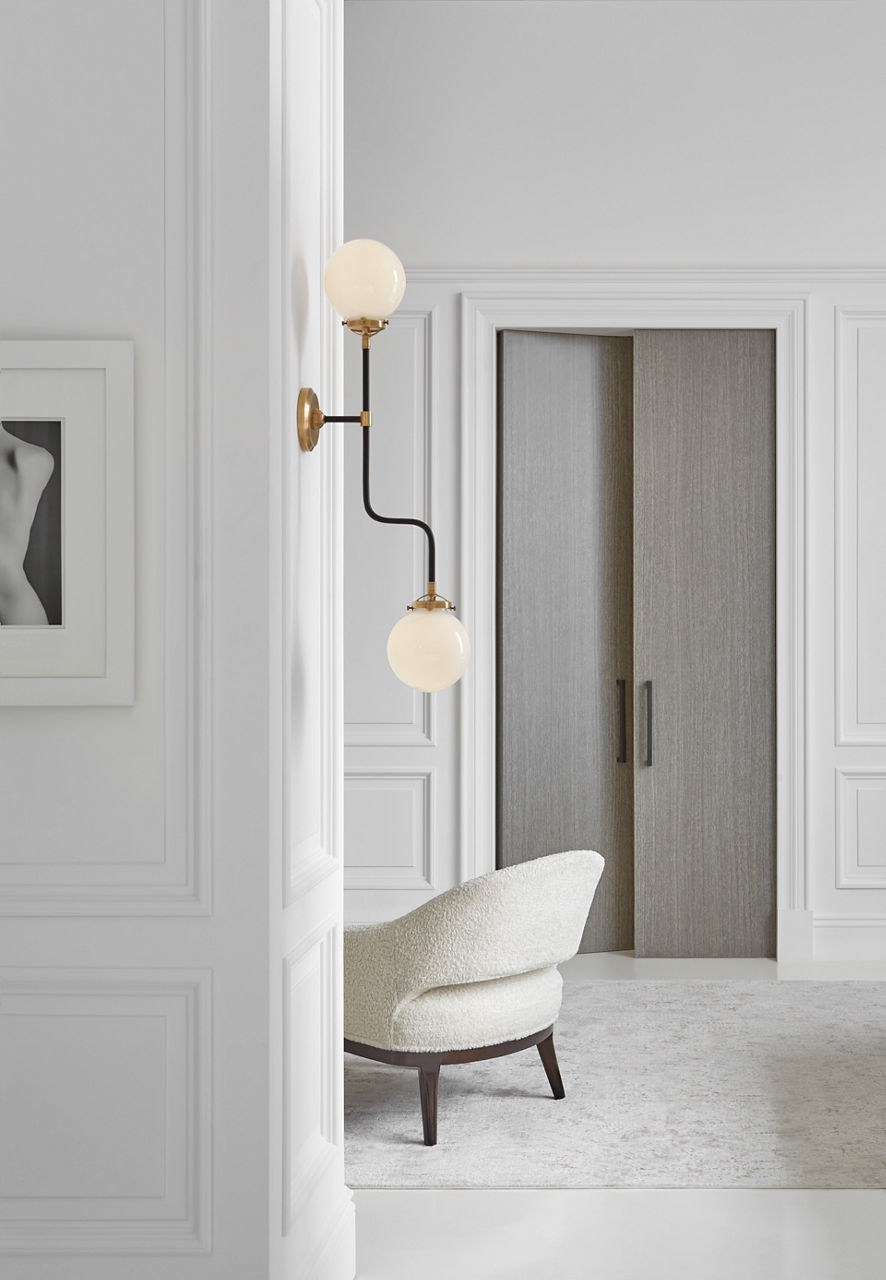 Bistro Double Wall Sconce - S2022 | Visual Comfort