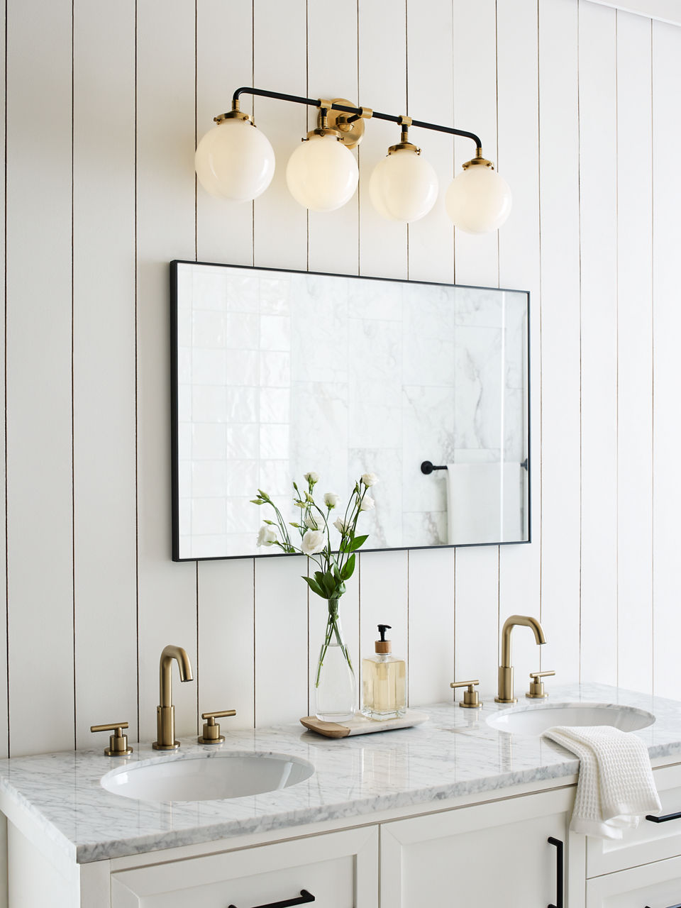 Bistro Four Light Bath Sconce - S2025 | Visual Comfort