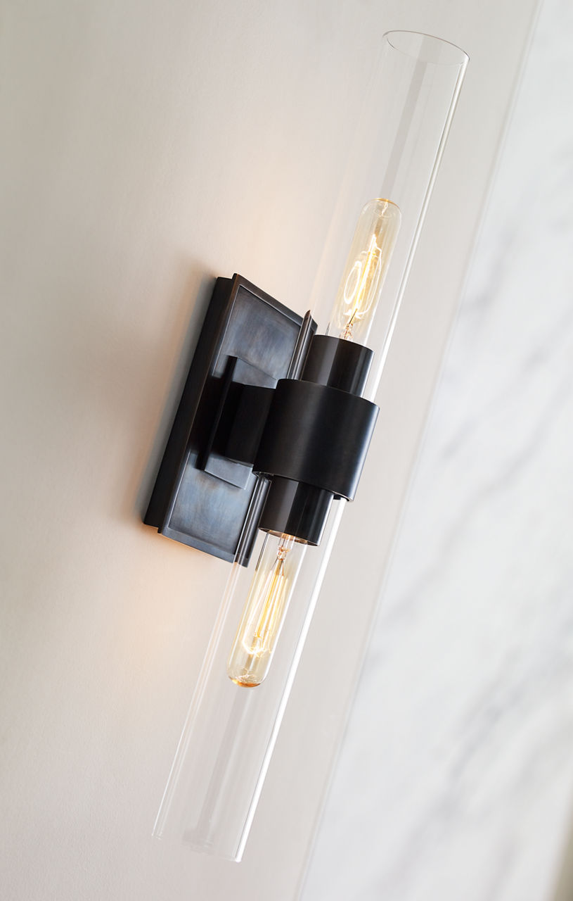 Presidio Petite Double Sconce - S2164 | Visual Comfort