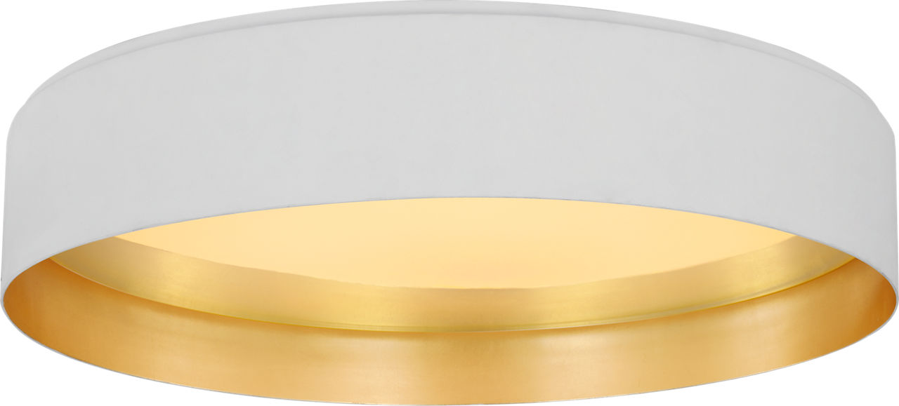 Shaw Grande Flush Mount in White