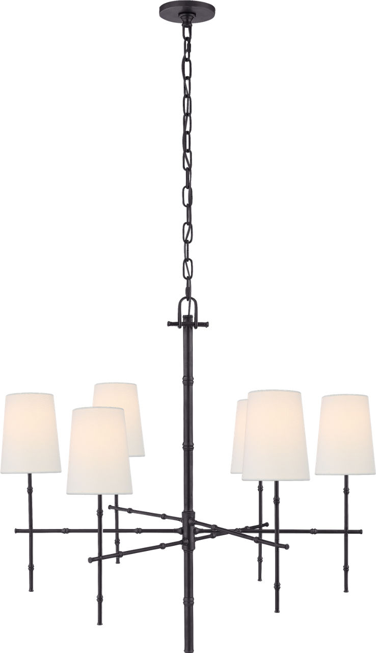 Grenol Medium Modern Bamboo Chandelier