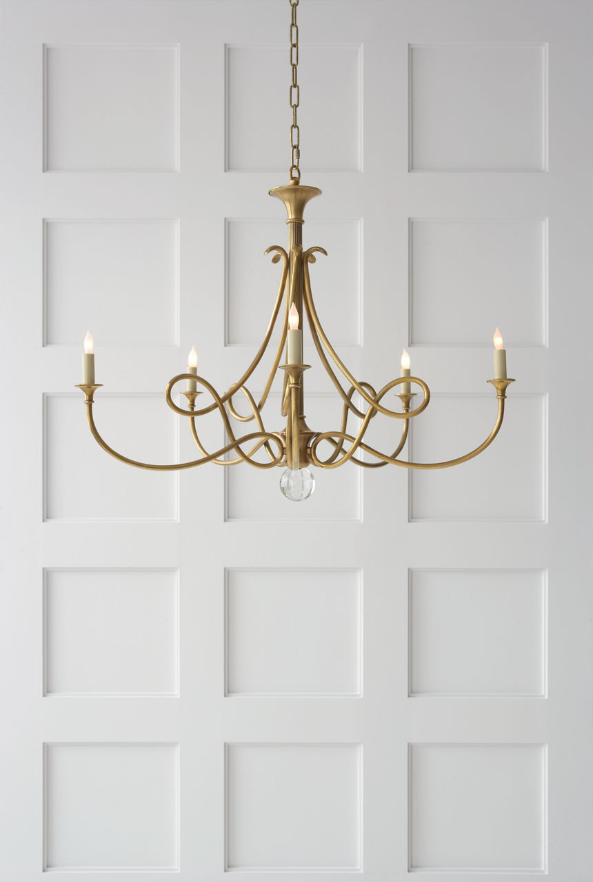 Double Twist Large Chandelier - SC5005 | Visual Comfort