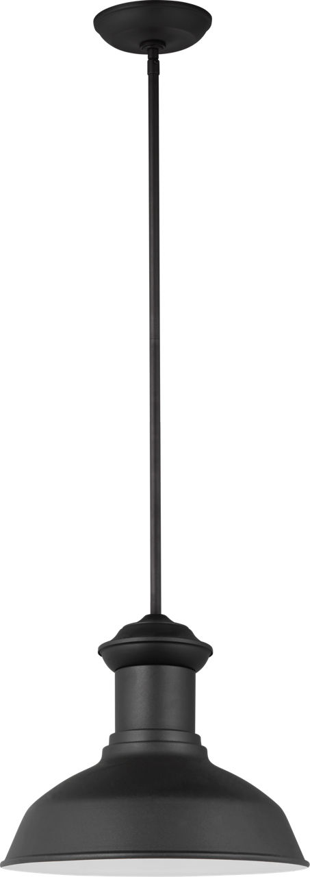 Fredricksburg One Light Outdoor Pendant Black