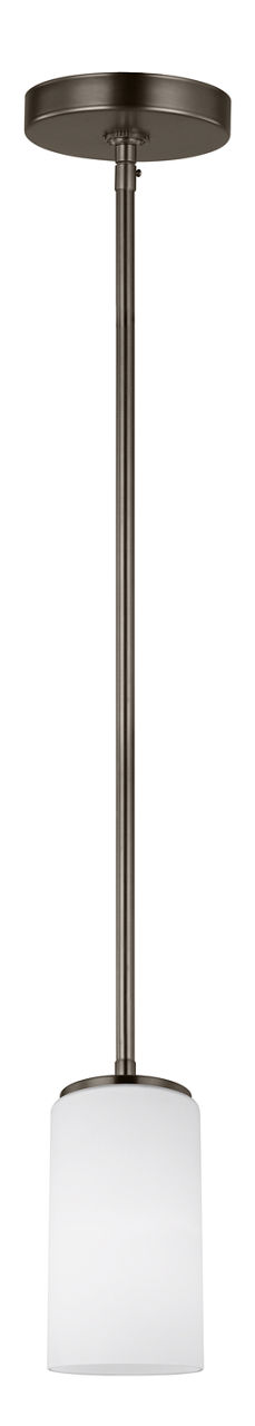 Alturas One Light Mini-Pendant Pewter Bronze