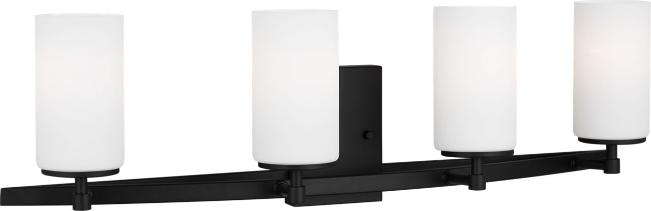 Alturas Four Light Wall / Bath Midnight Black