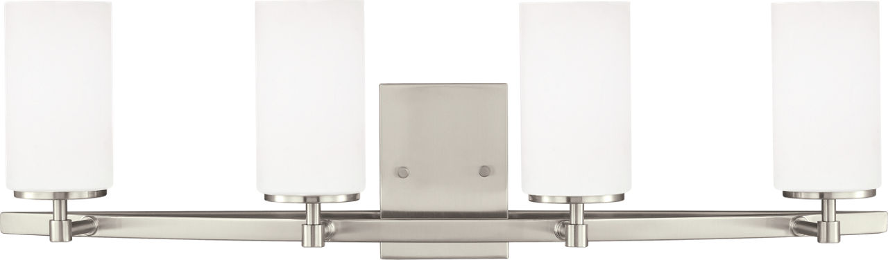 Alturas Four Light Wall / Bath Brushed Nickel