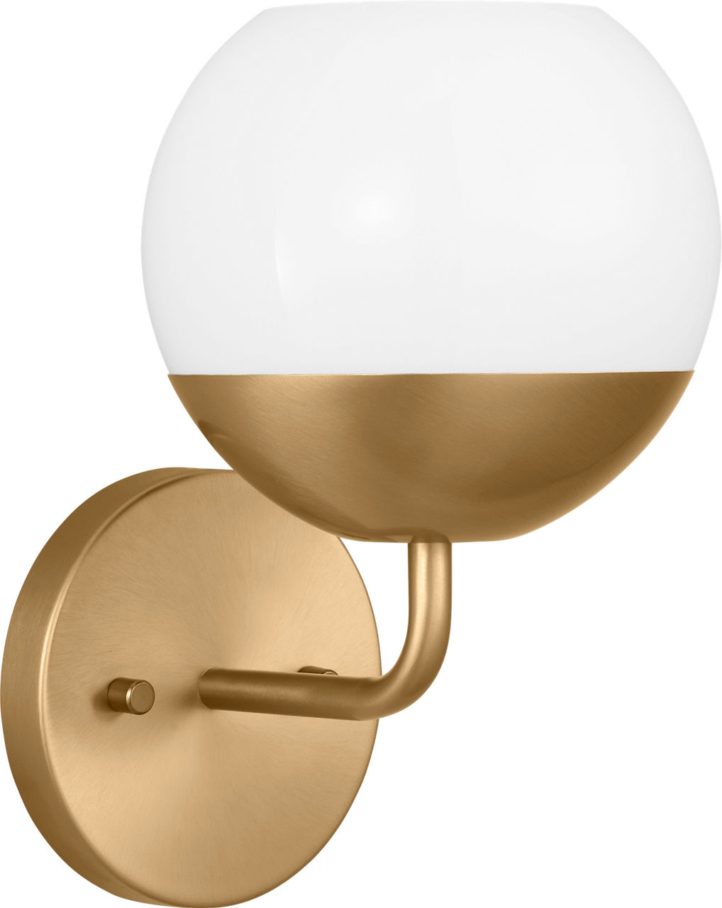 Alvin One Light Wall / Bath Sconce Satin Brass