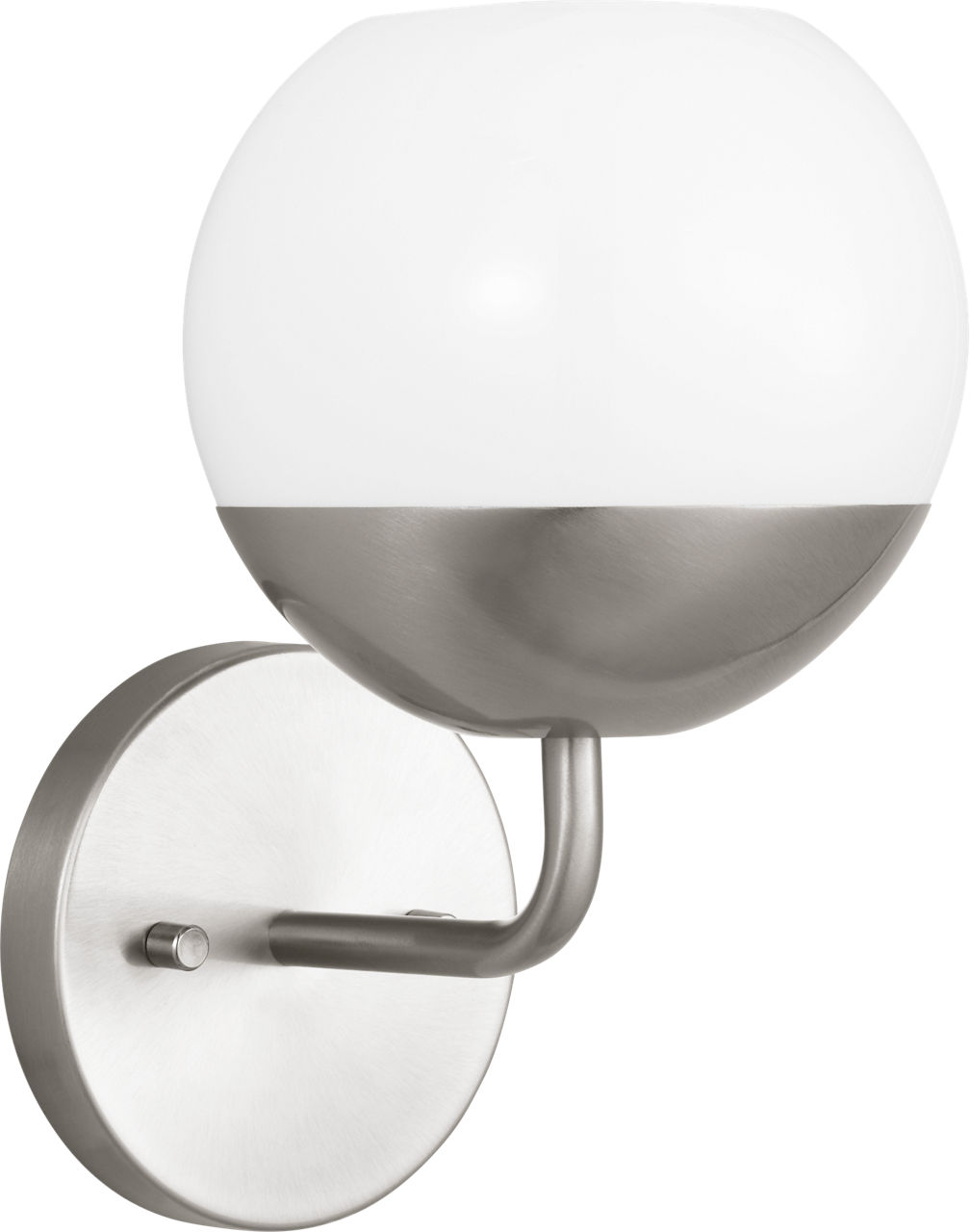 Alvin One Light Wall / Bath Sconce Brushed Nickel