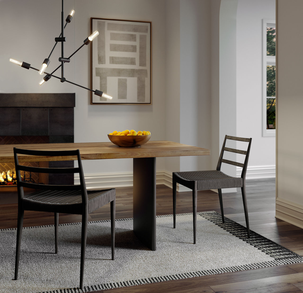 Axis Medium Chandelier - 3100506 | Visual Comfort