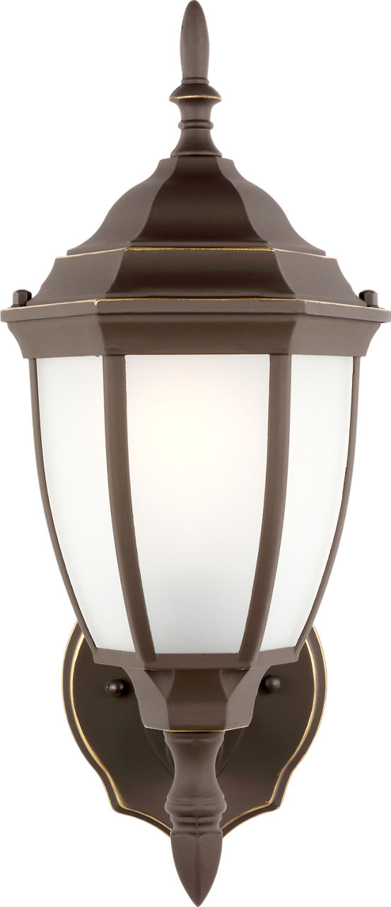 Bakersville One Light Outdoor Wall Lantern Antique Bronze Bulbs Inc