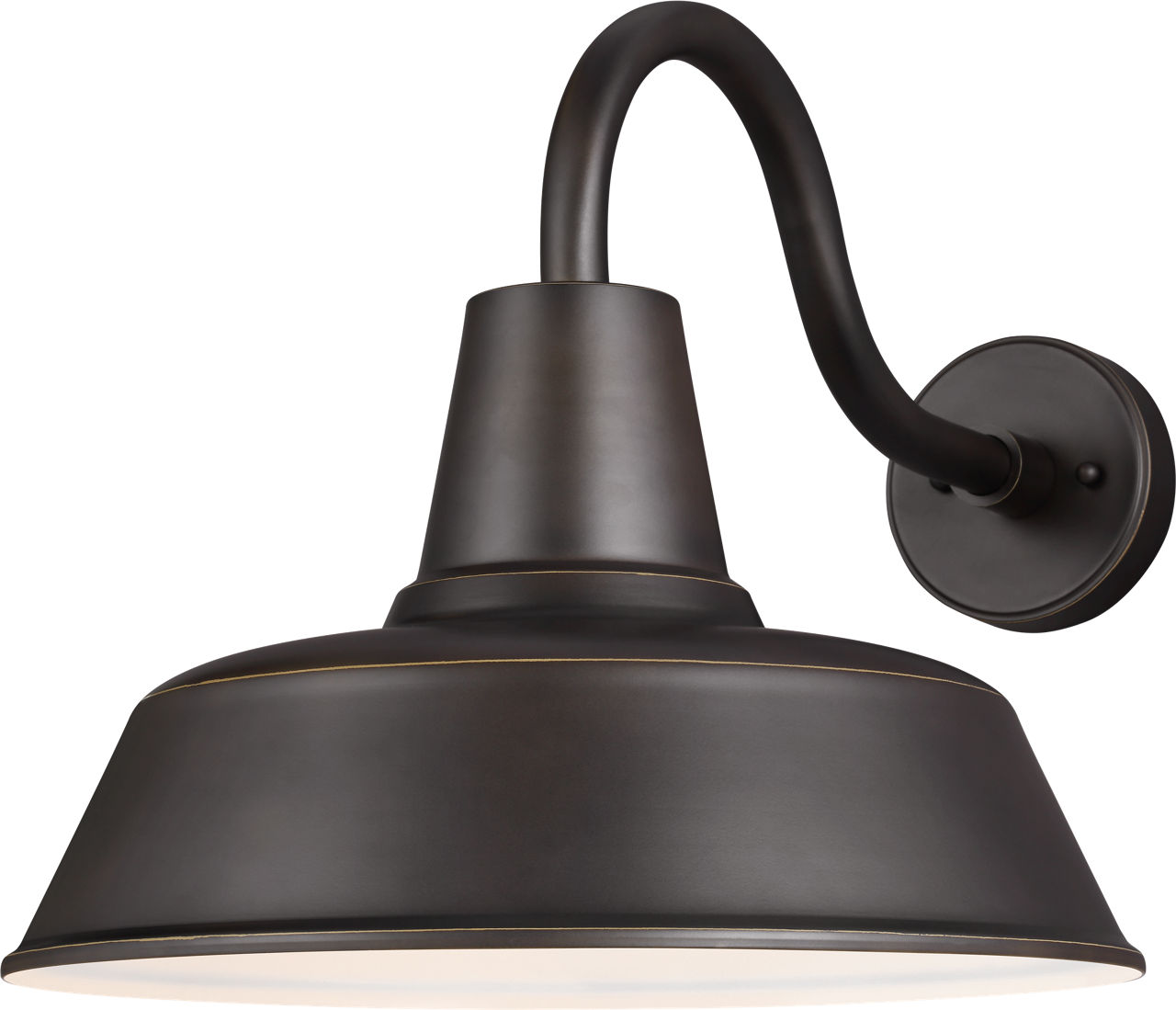 Barn Light Extra Large One Light Outdoor Wall Lantern Antique Bronze