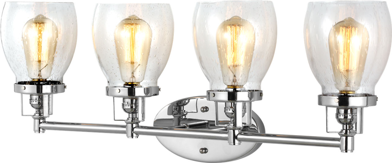 Belton Four Light Wall/ Bath Chrome