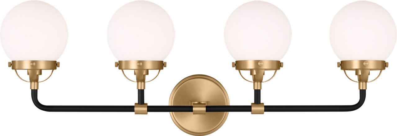 Cafe 4-Light Bath Sconce - 4487904 | Visual Comfort