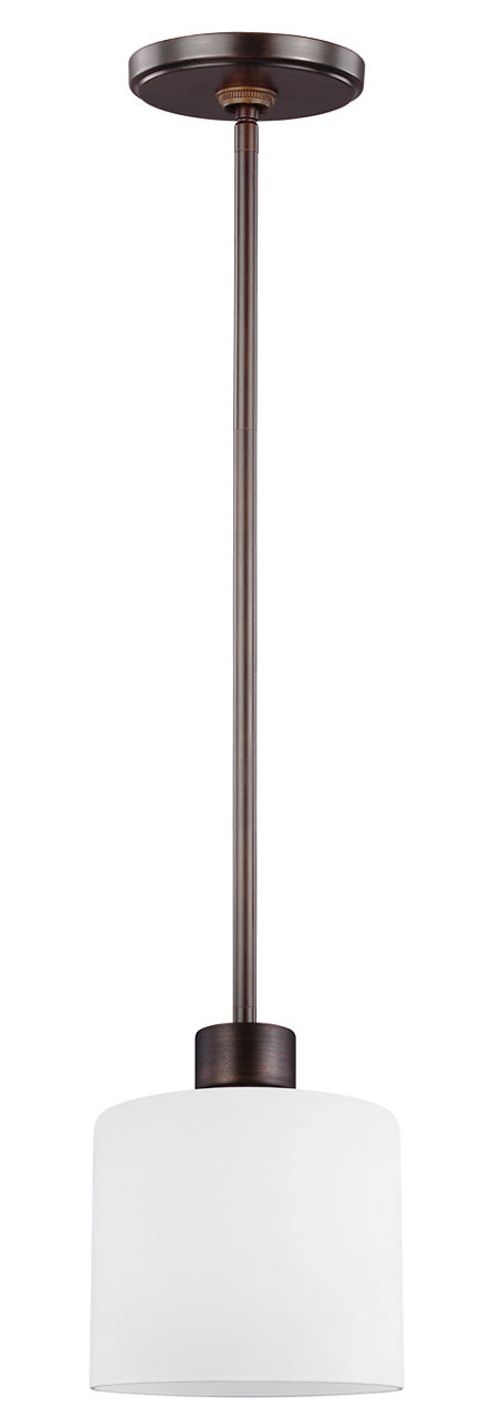 Canfield One Light Mini-Pendant in Bronze