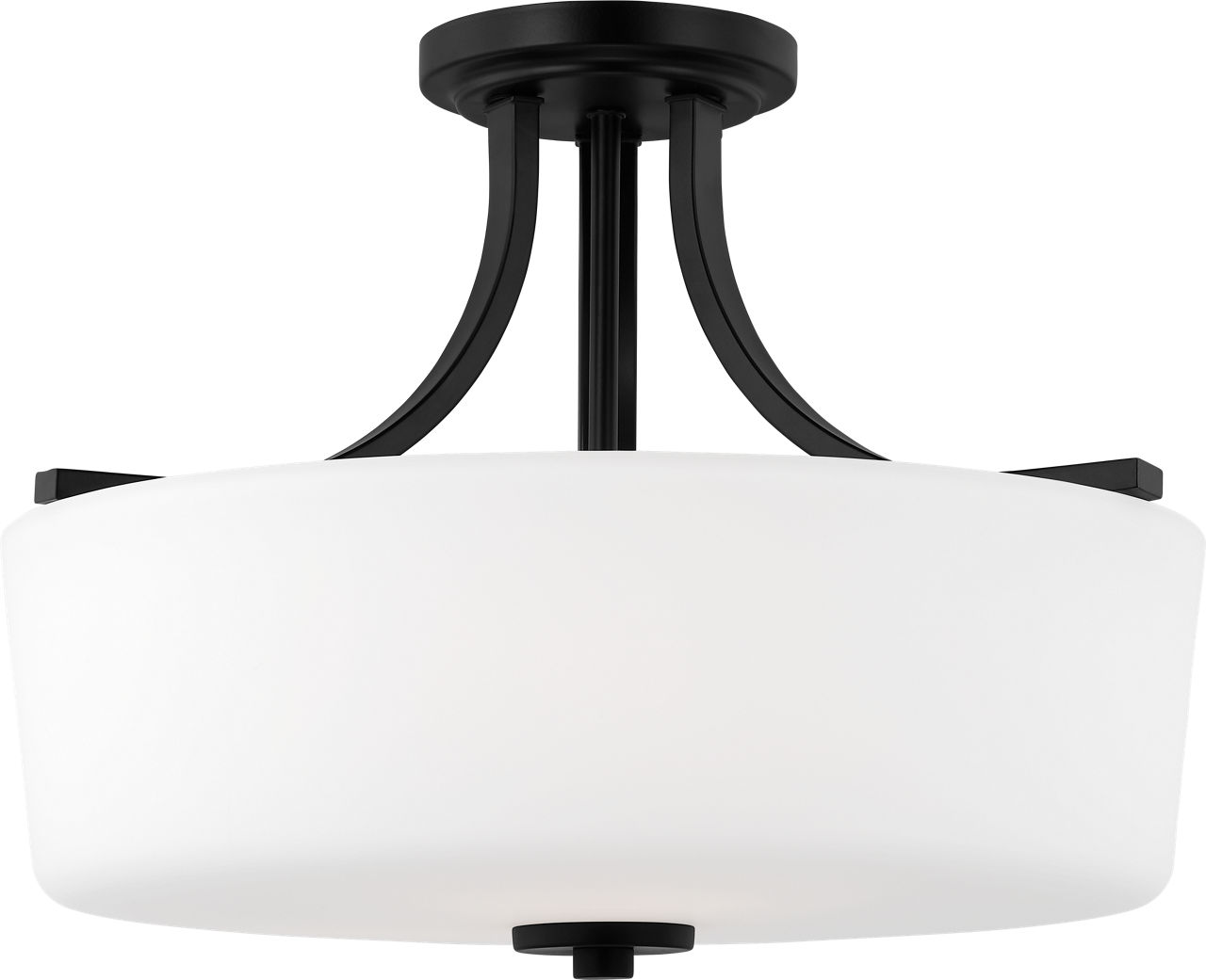 Canfield Three Light Flush Mount