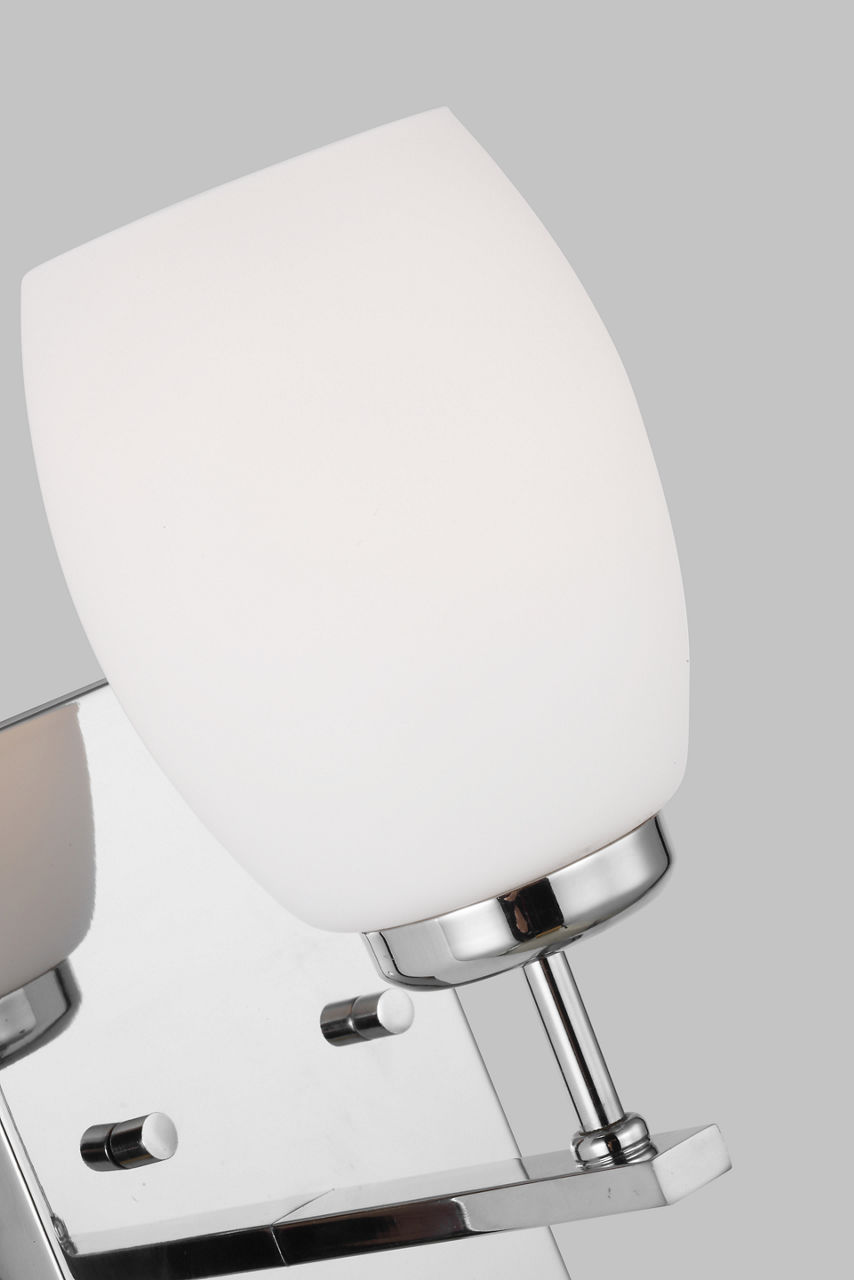 Catlin One Light Wall / Bath Sconce Chrome