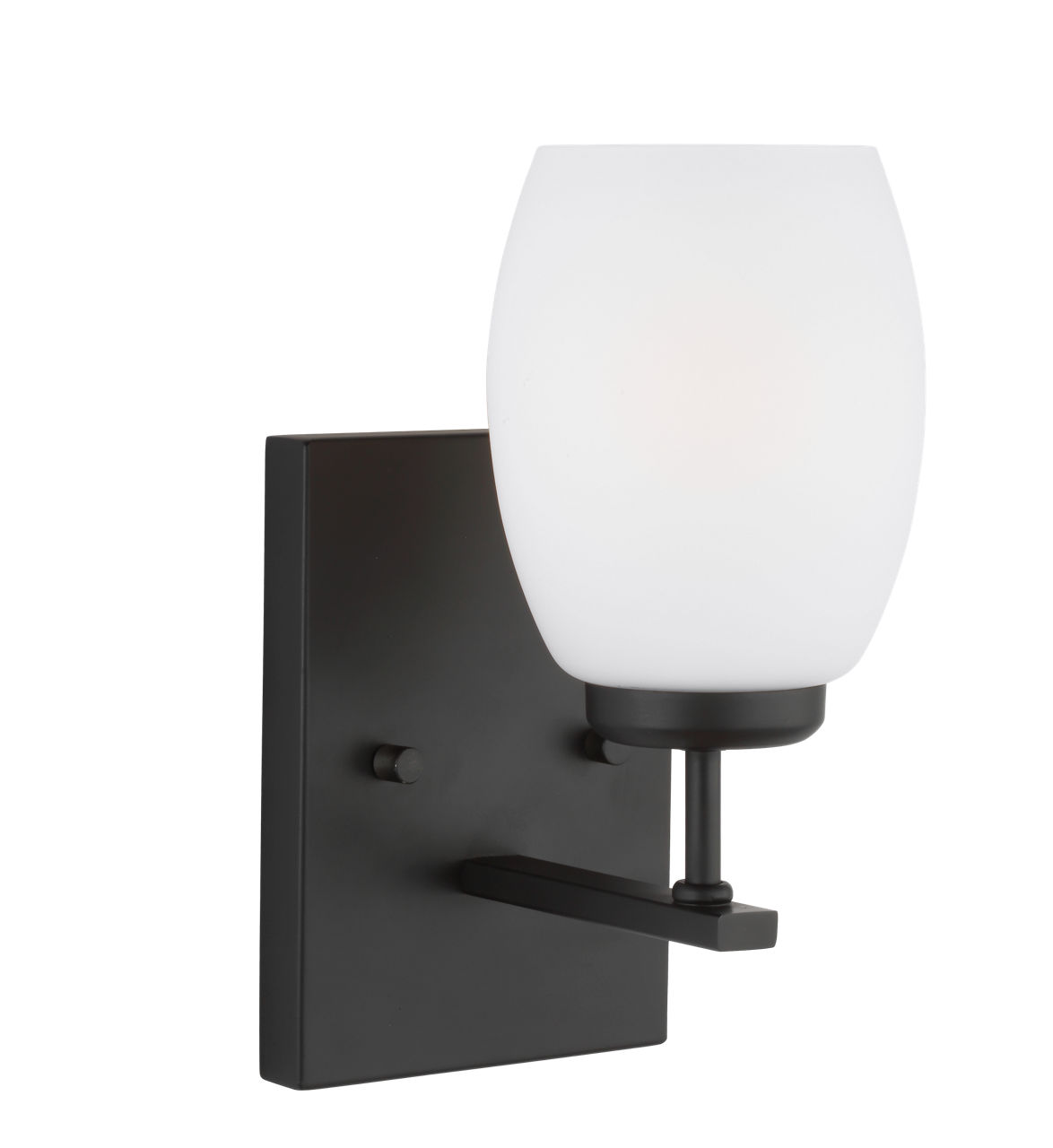 Catlin One Light Wall / Bath Sconce Midnight Black