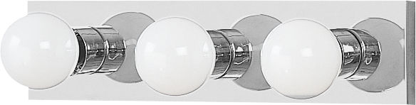 Center Stage Three Light Wall / Bath Chrome