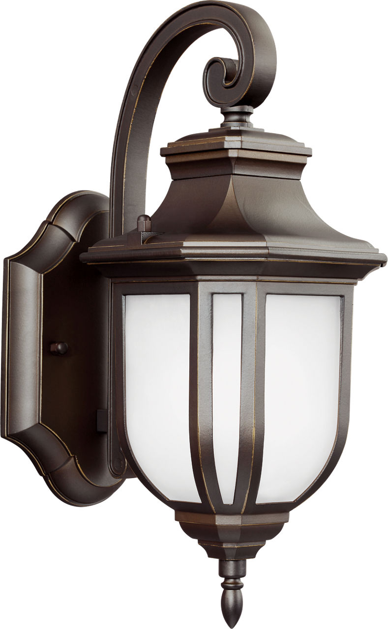 Childress Small One Light Outdoor Wall Lantern Antique Bronze