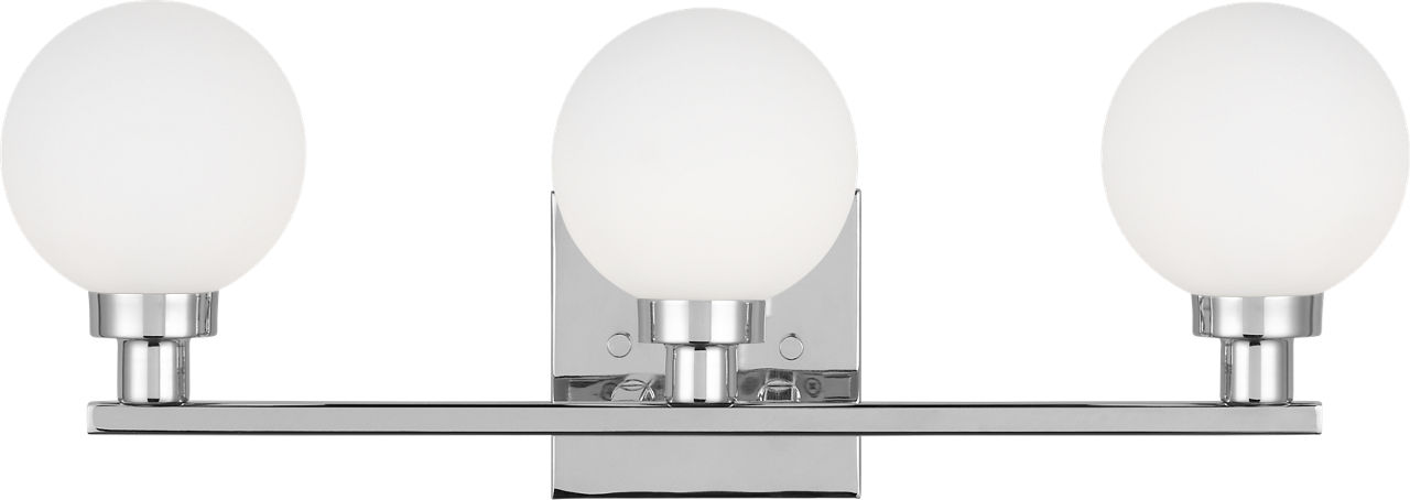 Clybourn Three Light Wall / Bath Chrome