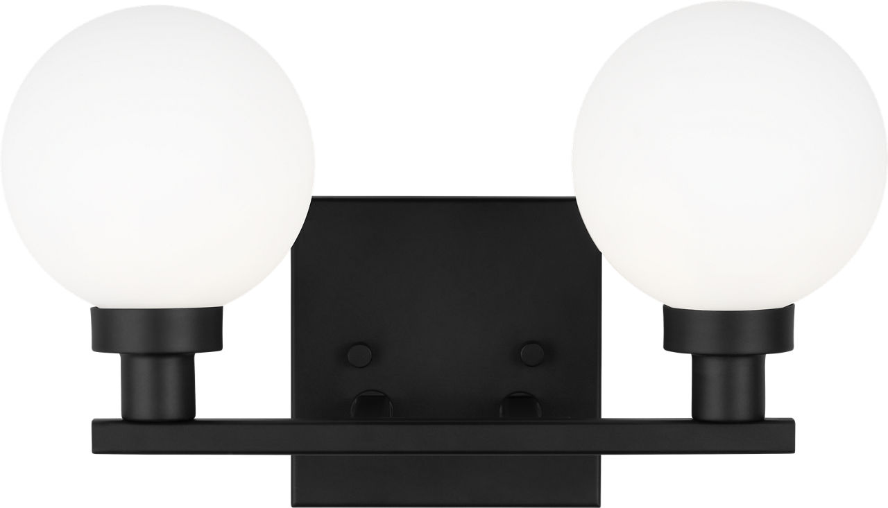 Clybourn Two Light Wall / Bath Midnight Black