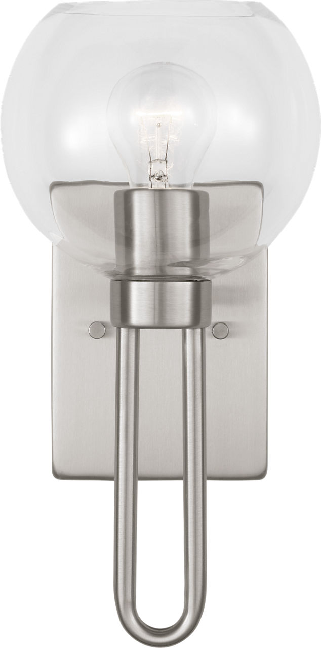 Codyn One Light Wall / Bath Sconce Brushed Nickel