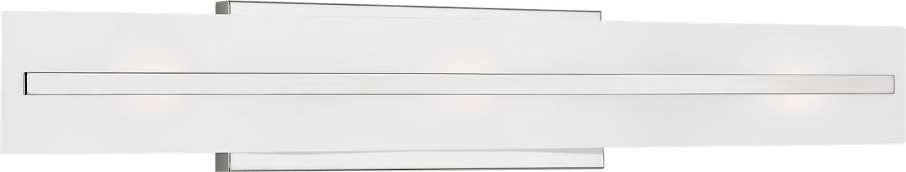 Dex Large Three Light Wall / Bath Chrome
